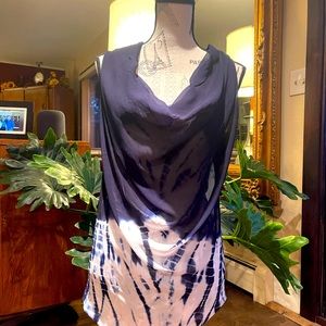 Young Fabulous & Broke gorgeous sheer overlay top EUC